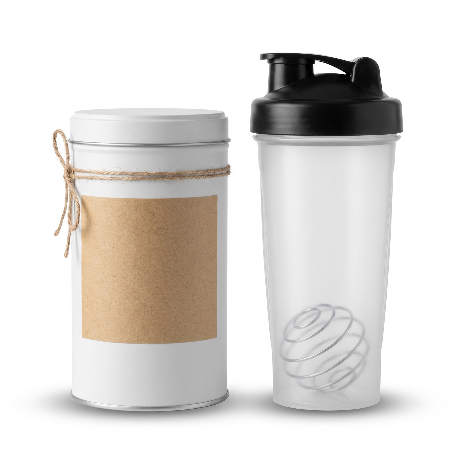 Sugar hot cocoa and protein shakes